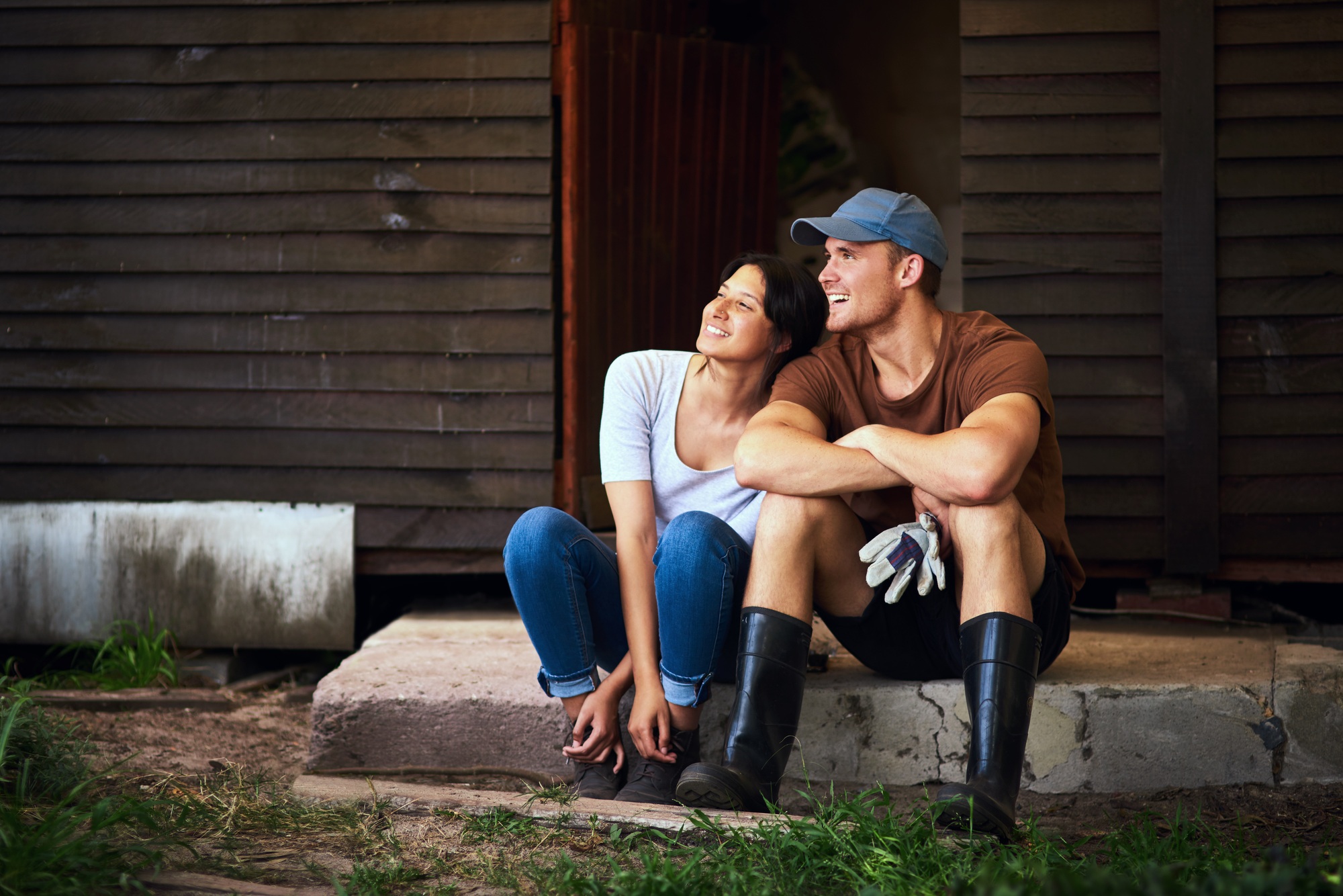 Our love for farming brought us together